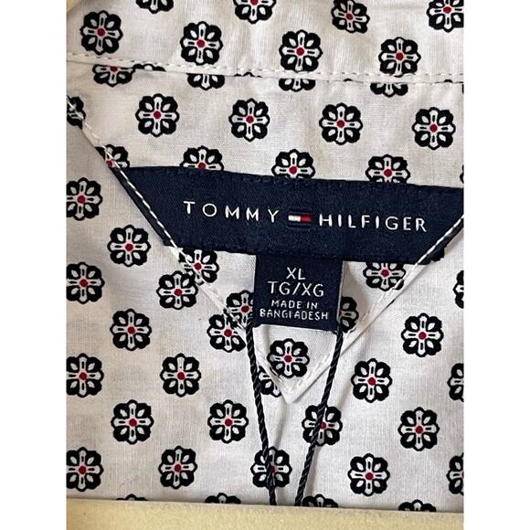 NWT Tommy Hilfiger Women's Camp Shirt Size X Large - Picture 7 of 9